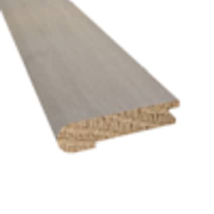 null Prefinished Barcelona White Oak 5/8 in. Thick x 2.75 in. Wide x 6.5 ft. Length Stair Nose